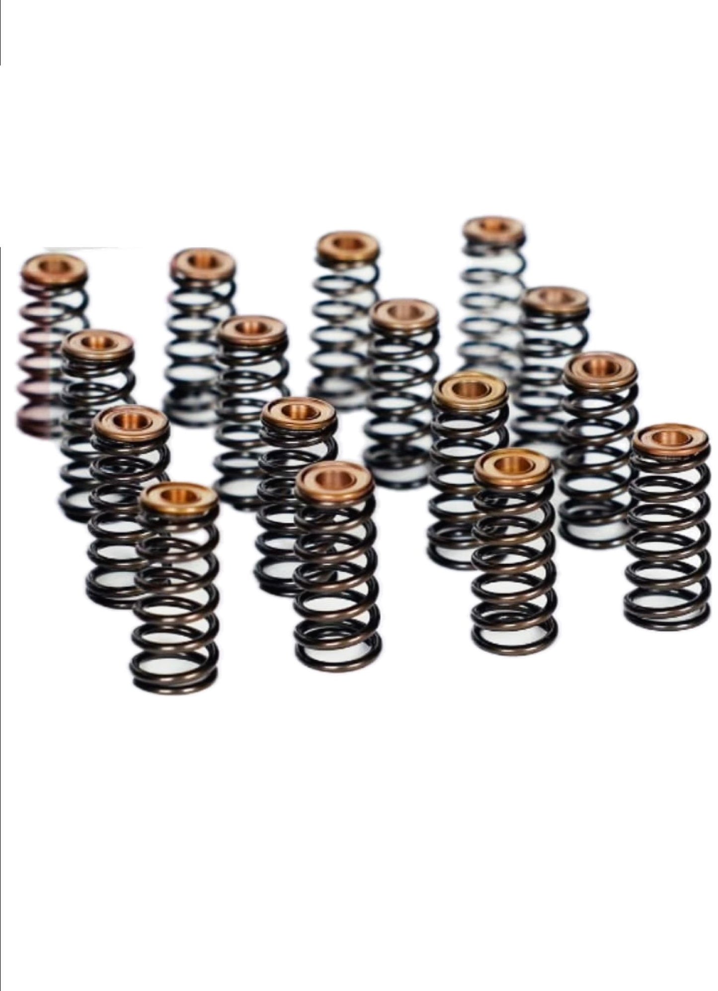 Molas de válvula de cone de desempenho com retentores para BMW M57 M57N2 330d 530d 335d 535d