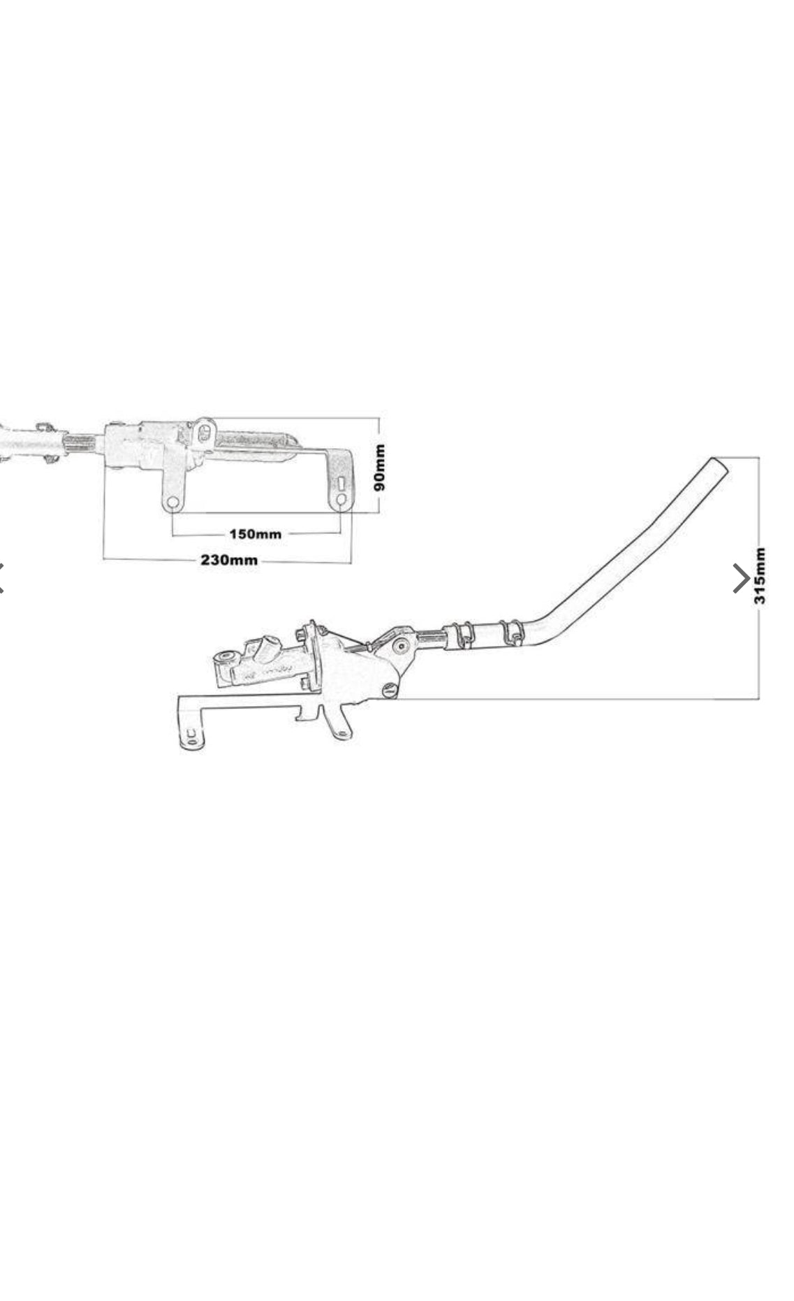 Travão de mão hidráulico BMW E36 DRIFT