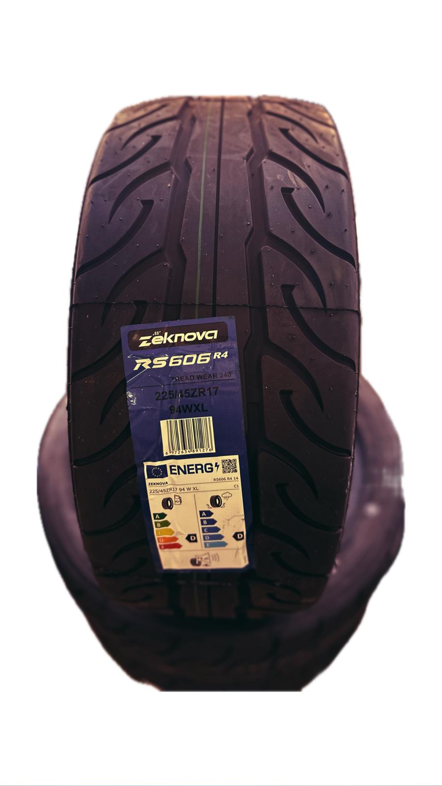Pneu ZEKNOVA 225/45R17 RS606 R4