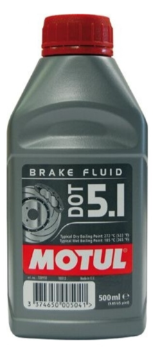 Óleo de travões Motul DOT 5.1 (500 mL)