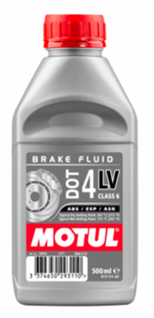 Óleo de travões Motul DOT 4 LV "Low Viscosity" (500 mL)