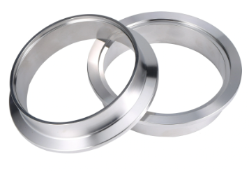 Braçadeira V-Band com flange