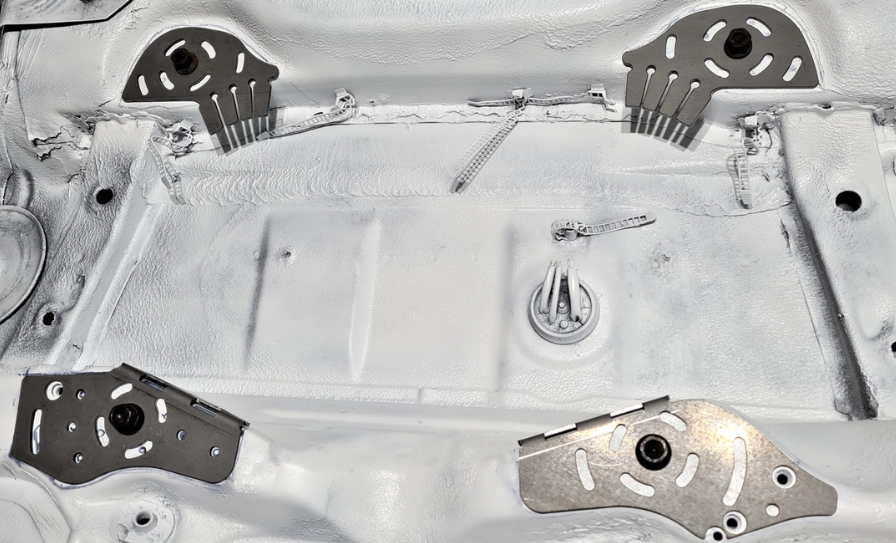 Reforço BMW 3 E36 Suporte do subchassi traseiro