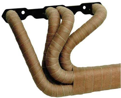 Manta térmica de escape 50mm x 1mm 15m Titânio